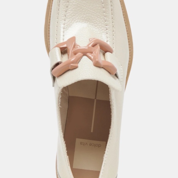 Dolce Vita Harold Heels Ivory Patent Leather size 6 - Picture 3 of 9